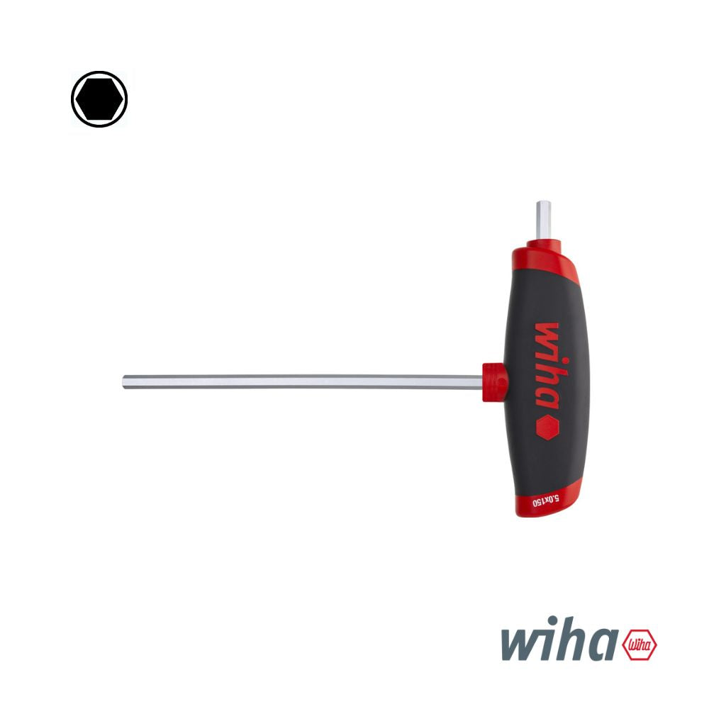 Wiha ComfortGrip L-key with T-handle, Hex (w/ side blade)