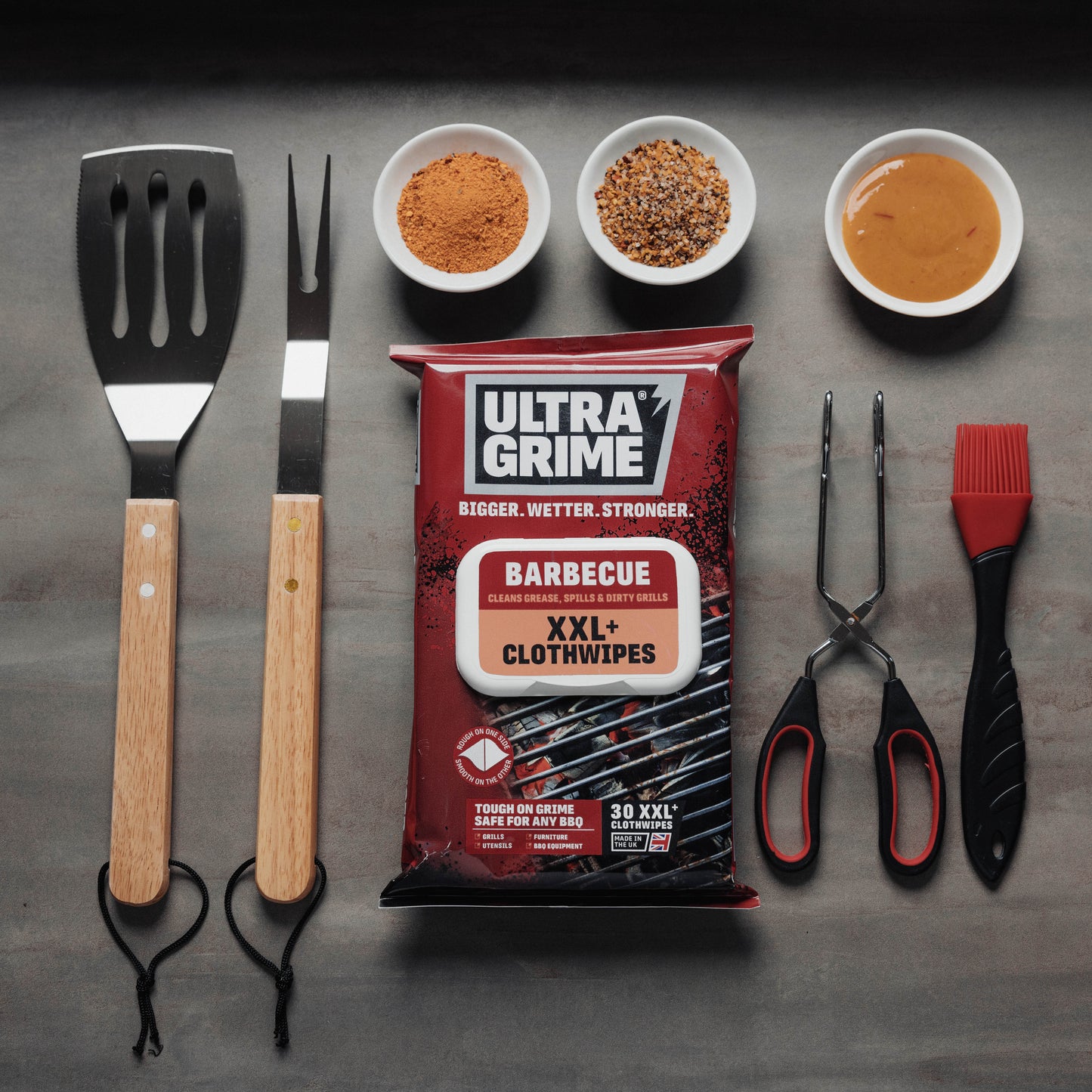 UltraGrime Life - BBQ (30 / 60 XXL wipes)