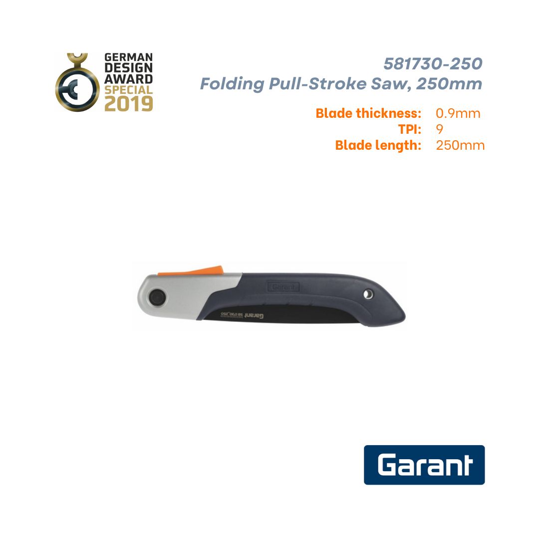 Garant Pull-stroke Folding Saw 9TPI, 250mm