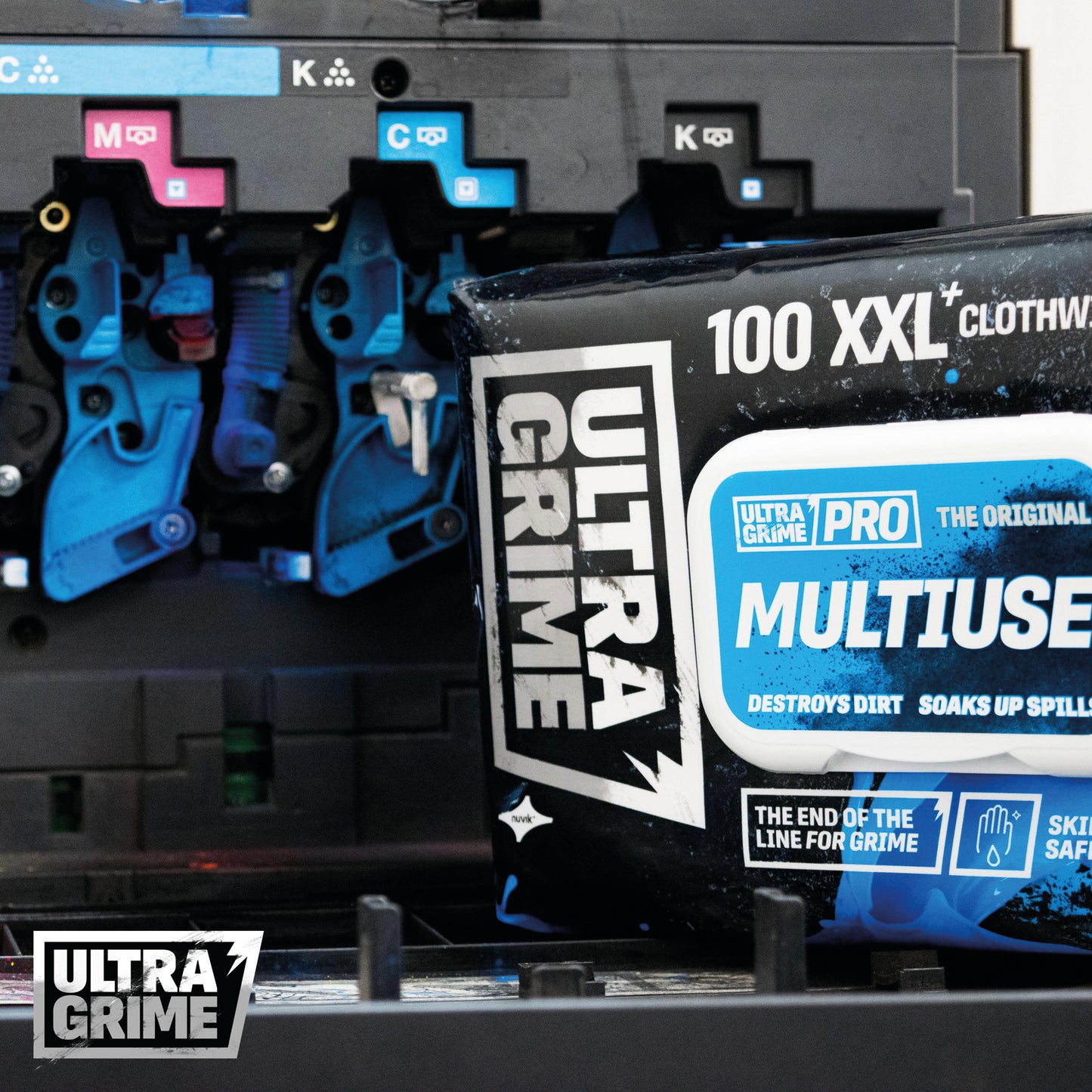 UltraGrime Pro - Multiuse (100 XXL wipes)
