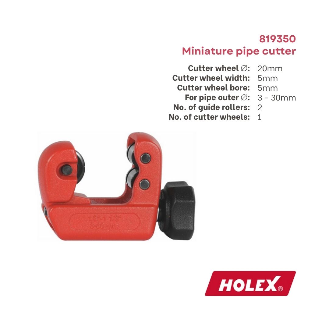Holex Miniature Pipe Cutter