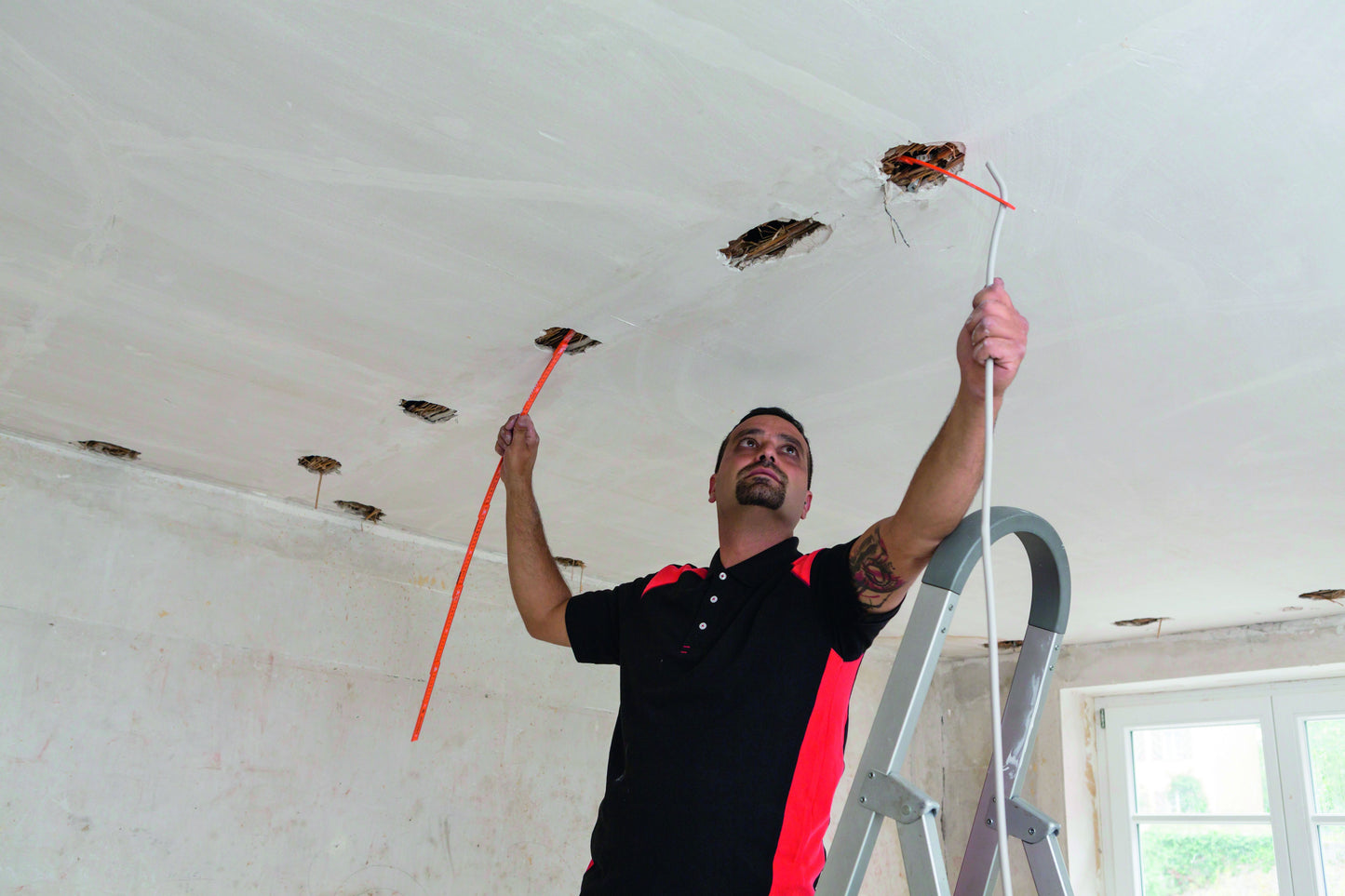 Wiha Electrician's Longlife® folding ruler, 2M