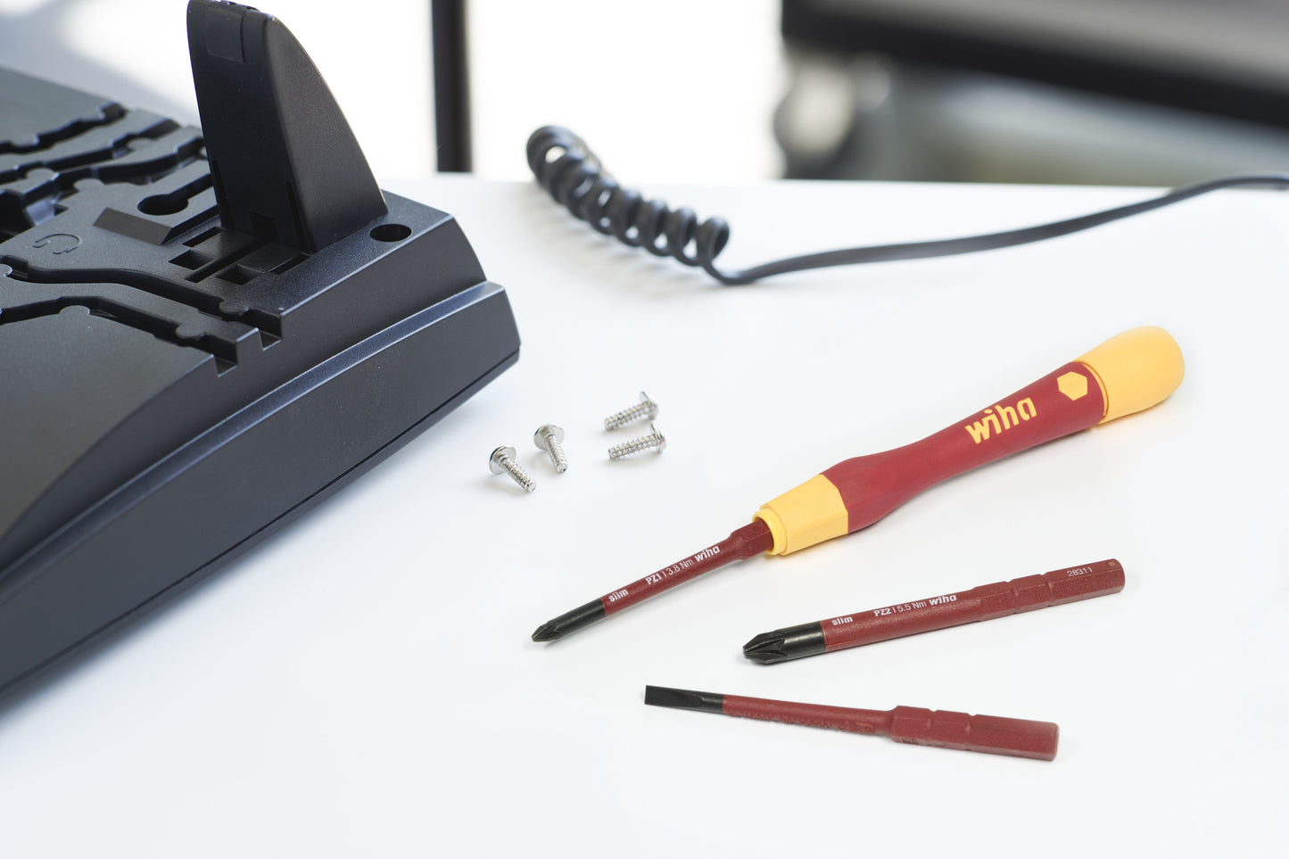 Wiha PicoFinish slimVario electric screwdriver 4-pc set