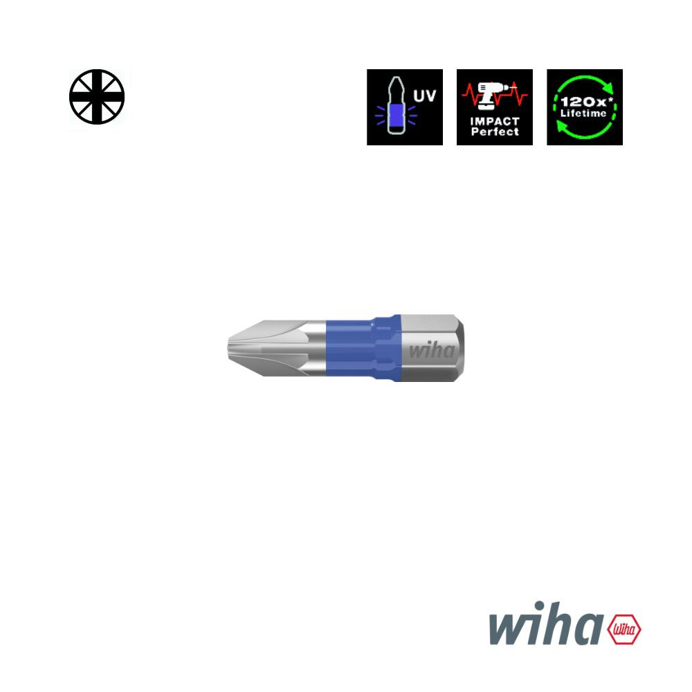 Wiha T-Bit, 25mm (5 bits/box)
