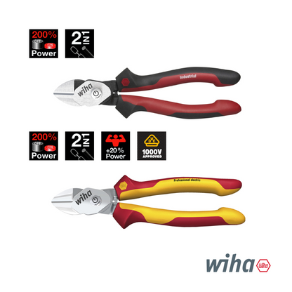 Wiha BiCut® Diagonal Cutter Pliers 200mm / 8"