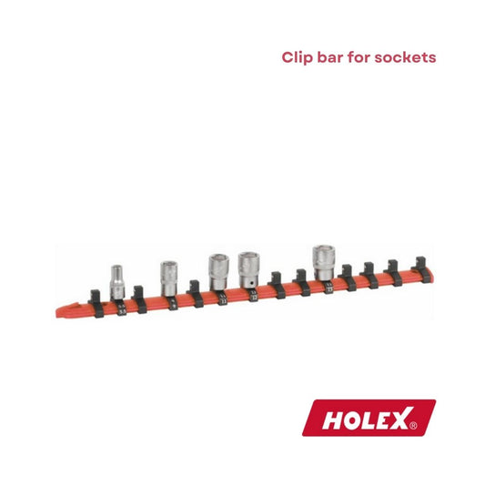 Holex Clip bar for 1/4", 3/8", 1/2" sockets