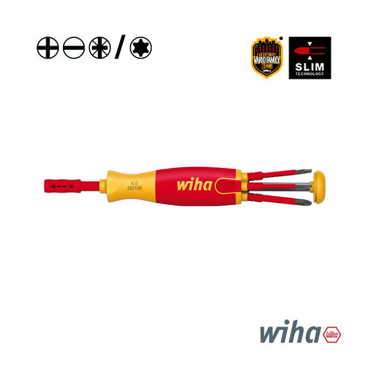 Wiha LiftUp electric screwdriver 6-pc set