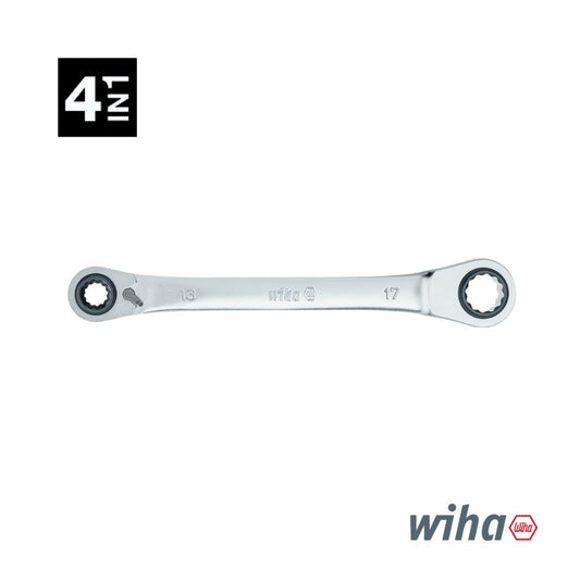 Wiha Reversible Ratcheting Wrench 4-in-1