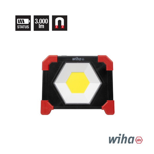 Wiha Rechargeable Flood light, 3,000 lm