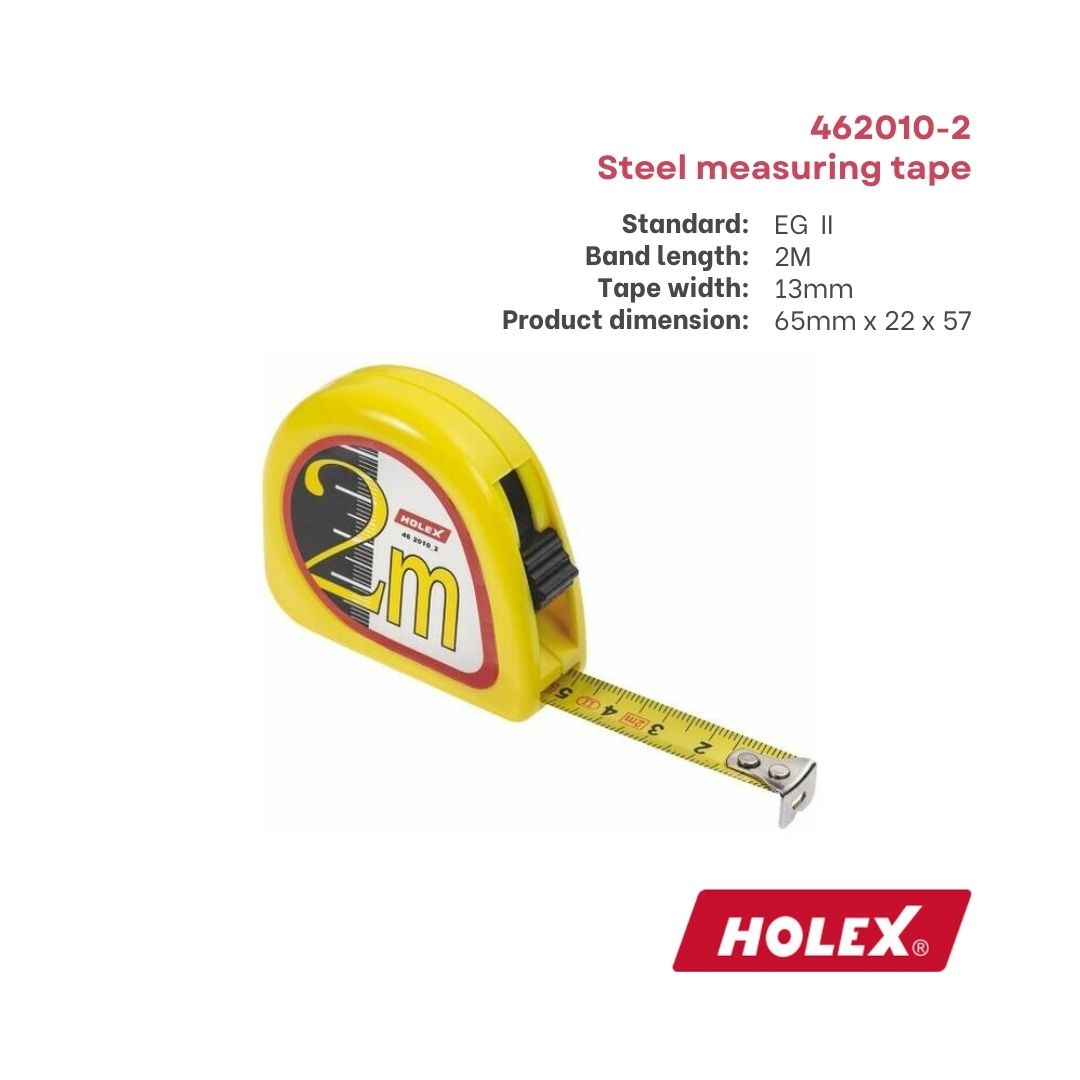 Holex Pocket Steel Tape Measure
