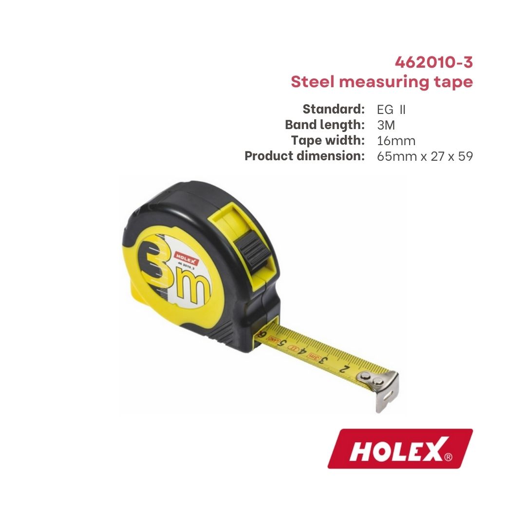 Holex Pocket Steel Tape Measure