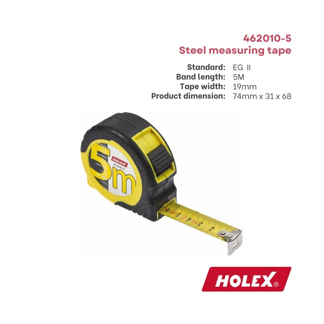 Holex Pocket Steel Tape Measure