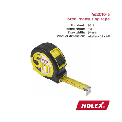 Holex Pocket Steel Tape Measure