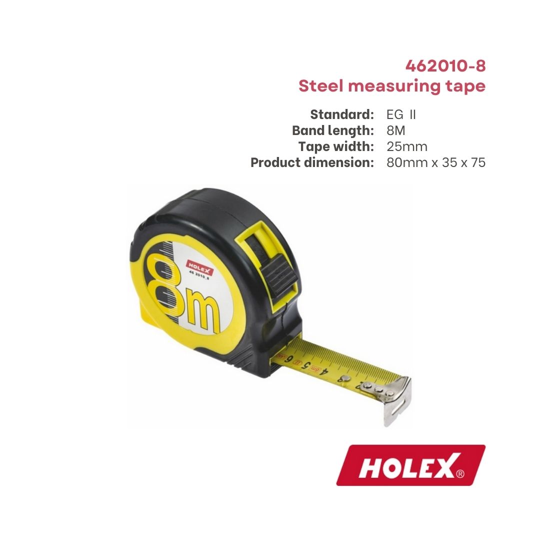 Holex Pocket Steel Tape Measure