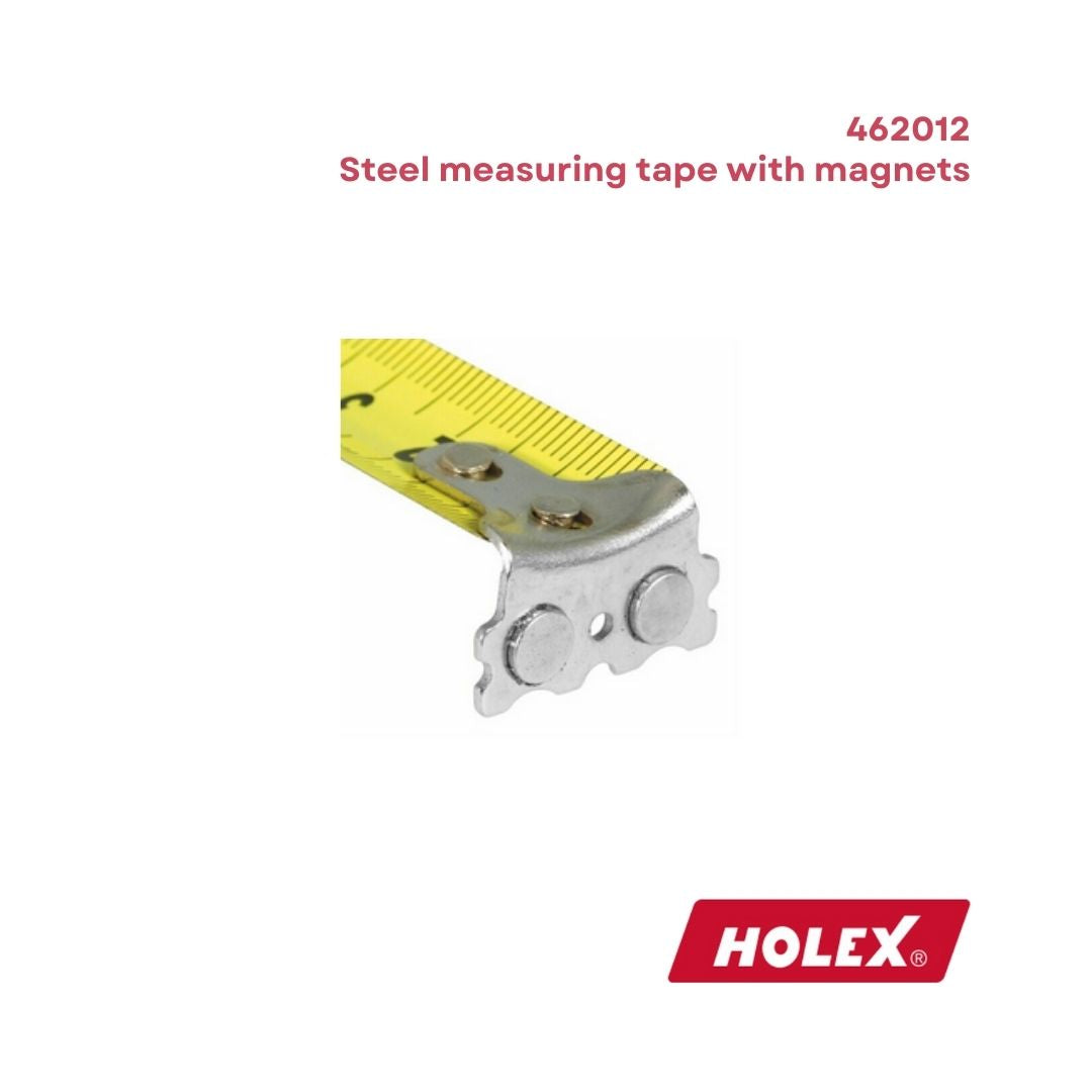 Holex Steel Tape Measure with magnets
