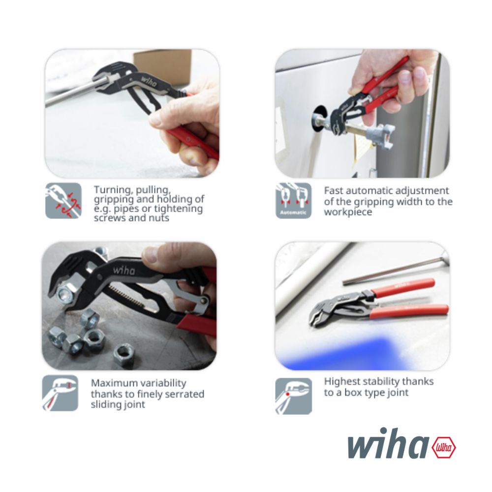 Wiha Classic QuickFix Water Pump Pliers