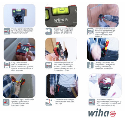 Wiha Mini Spirit Level Pocket, 80cm