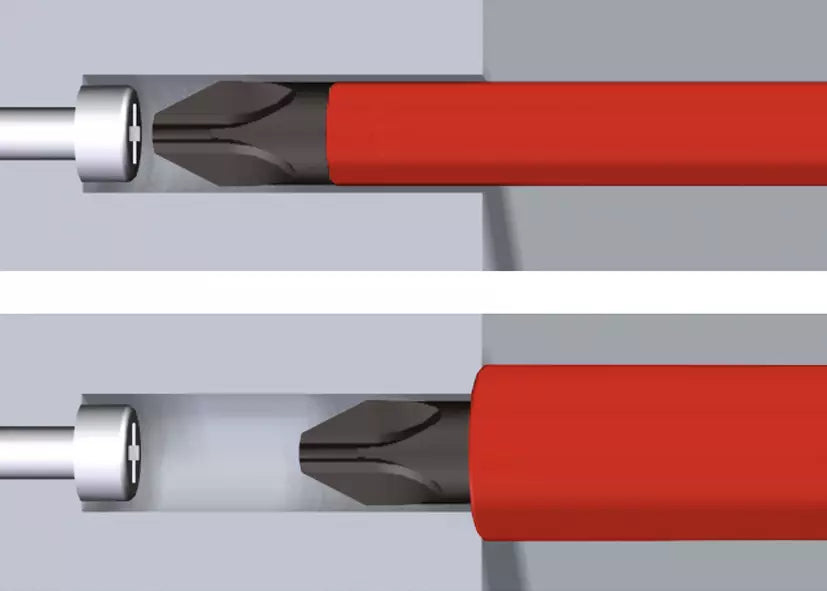 Wiha SoftFinish® electric Screwdriver, Slotted
