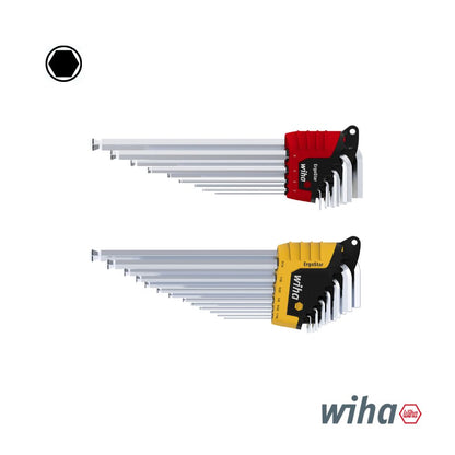 Wiha L-Key Ball end set in ErgoStar Holder with MagicRing®