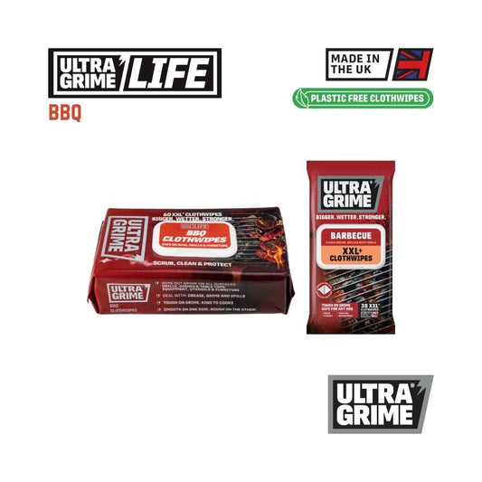 UltraGrime Life - BBQ (30 / 60 XXL wipes)
