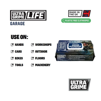 UltraGrime Life - Garage (80 XXL wipes)
