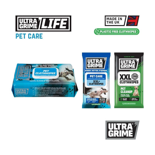 UltraGrime Life - Pet Care (20 / 40 / 80 XXL wipes)