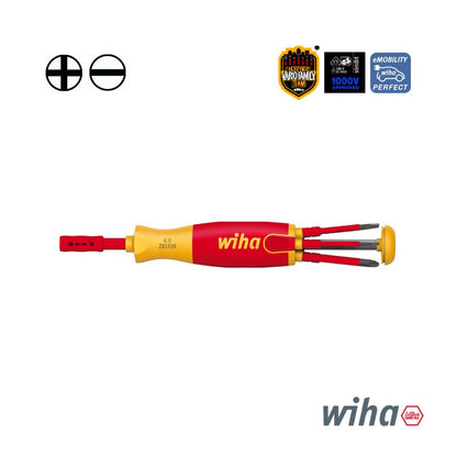 Wiha LiftUp electric screwdriver 6-pc set