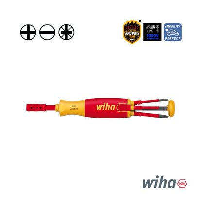 Wiha LiftUp electric screwdriver 6-pc set
