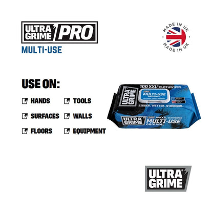 UltraGrime Pro - Multiuse (100 XXL wipes)