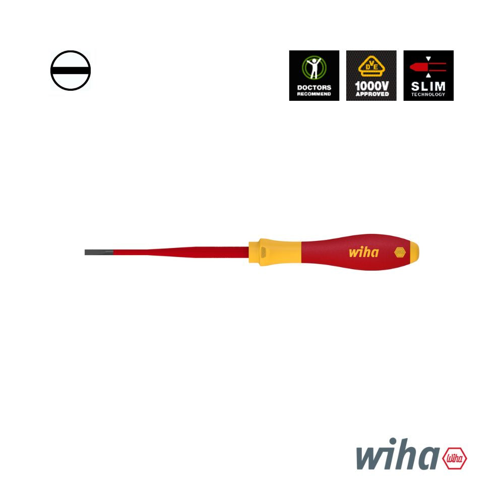 Wiha SoftFinish® electric Screwdriver, Slotted